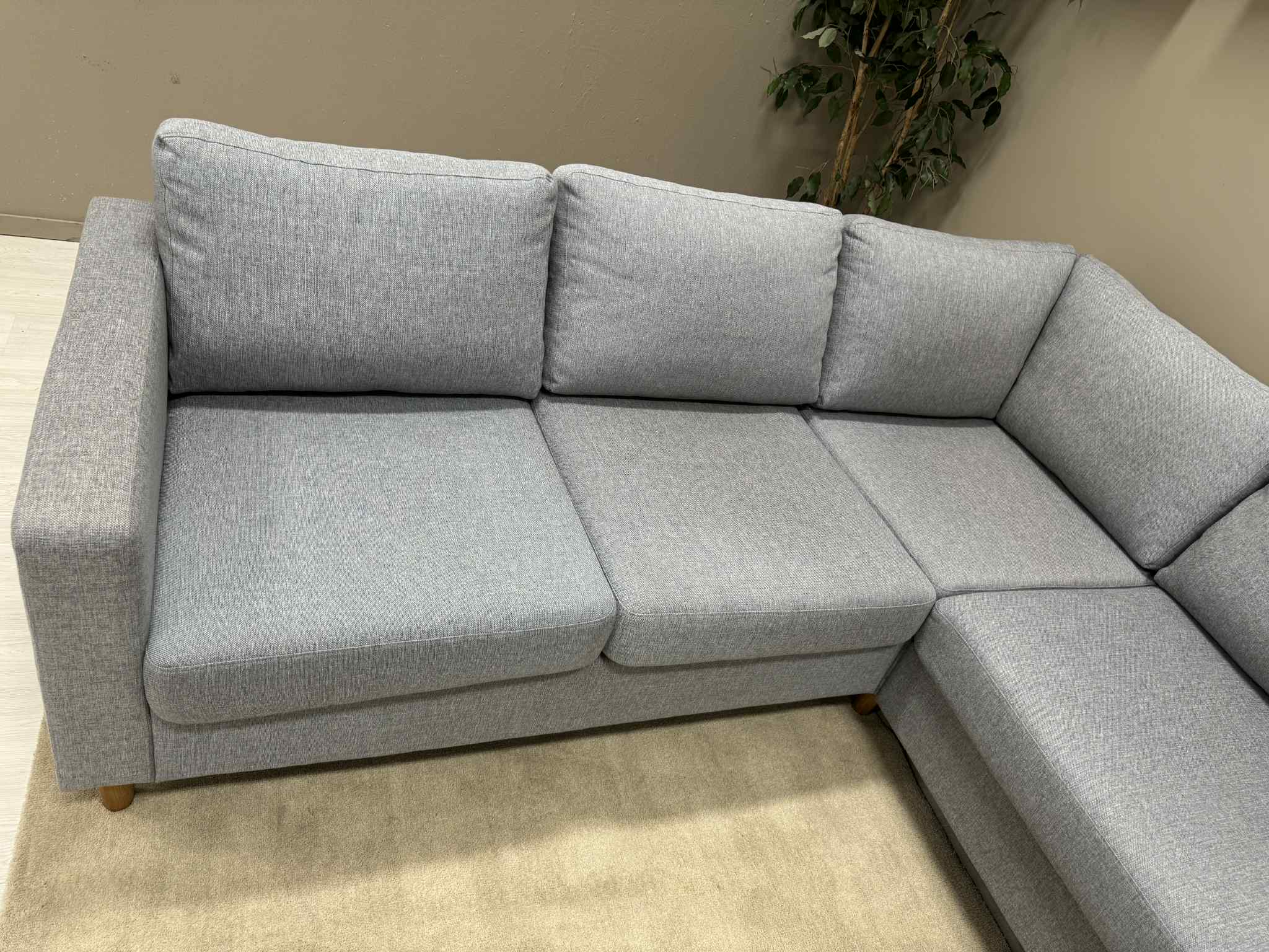 Grå Hjørnesofa