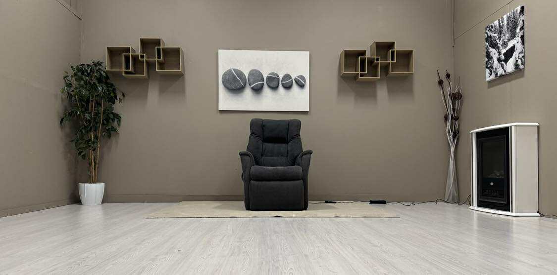 Recliner Lenestol (Mørk Grå)