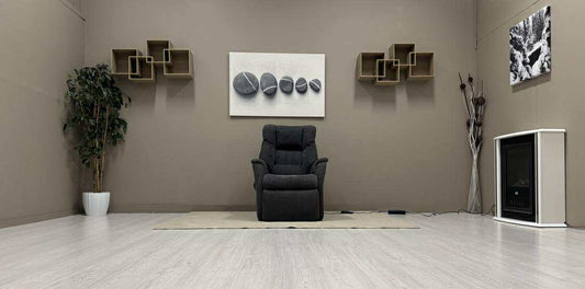 Recliner Lenestol (Mørk Grå)