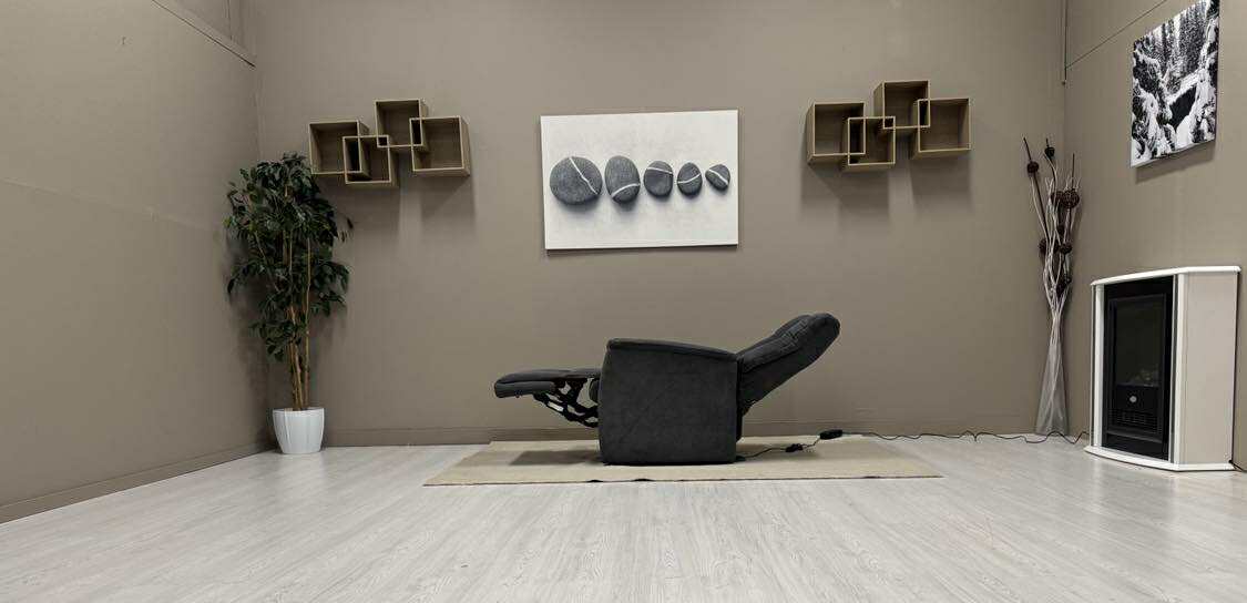 Recliner Lenestol (Mørk Grå)