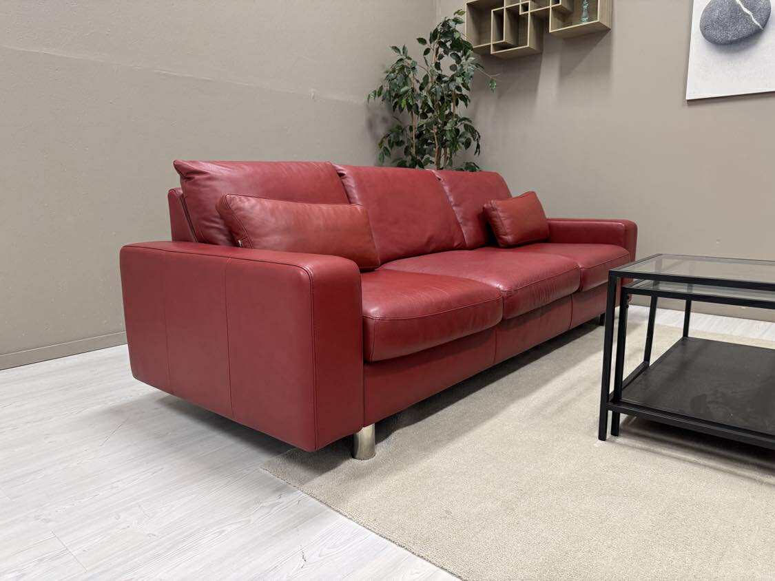 Stressless Sofagruppe i Skinn (Rød)