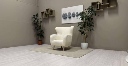 Lenestol (Cremehvit)