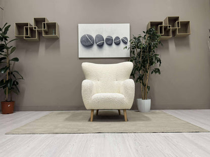 Lenestol (Cremehvit)