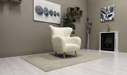 Lenestol (Cremehvit)