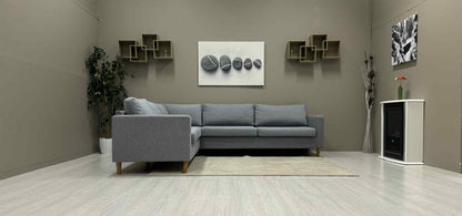 Grå Hjørnesofa