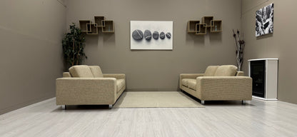 Beige Sofagruppe