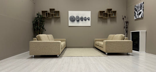 Beige Sofagruppe