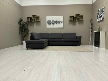 Moderne Sort Hjørnesofa